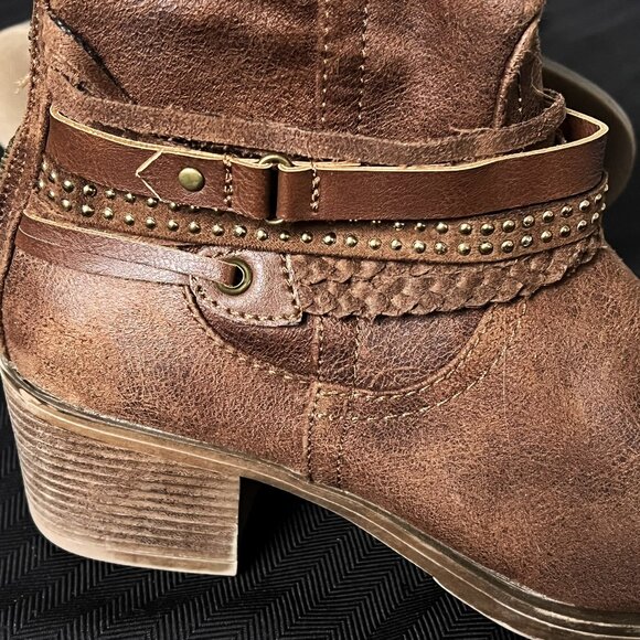 SO Brand Brown Women's Boots - Size 8 - Picture 3 of 10